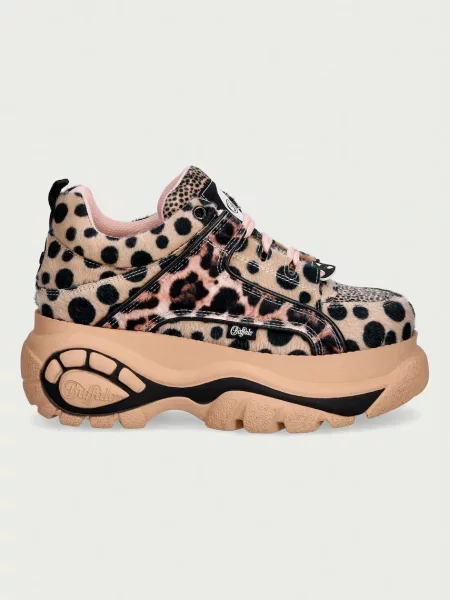 Buffalo sneakers pentru femei bej