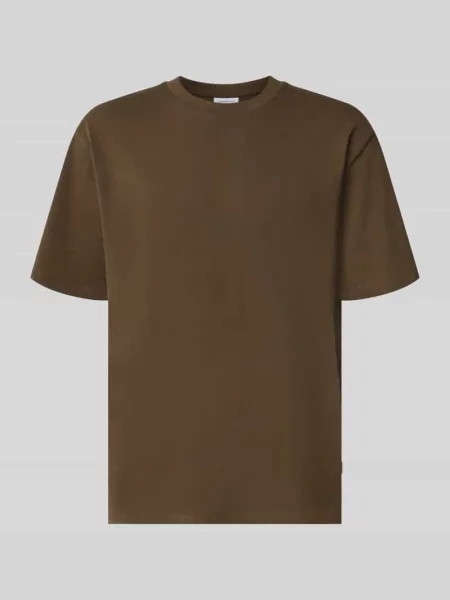 Oversized t-shirt z czystej bawełny Lindbergh