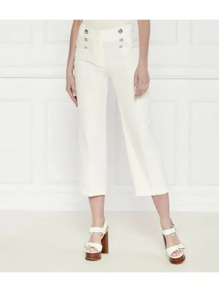 Liu Jo Nadrág | Cropped Fit fehér