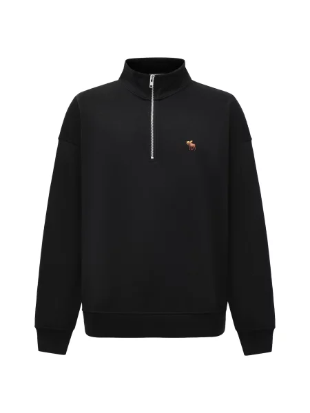 Palton Abercrombie & Fitch negru
