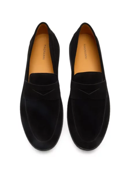 Велурени лоуфъри Magnanni черно