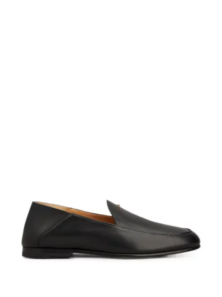 Pantofi loafer Tod's cu autograf negru