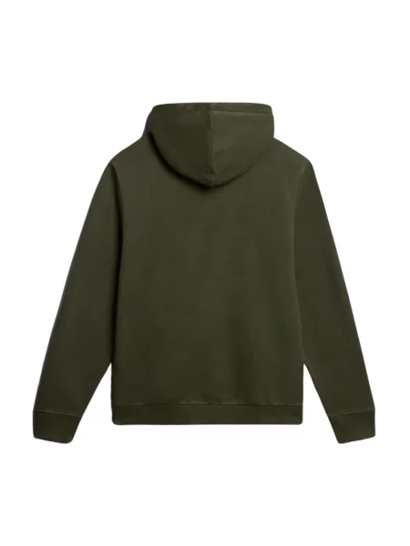 Bluza z kapturem Napapijri z kapturem zielona