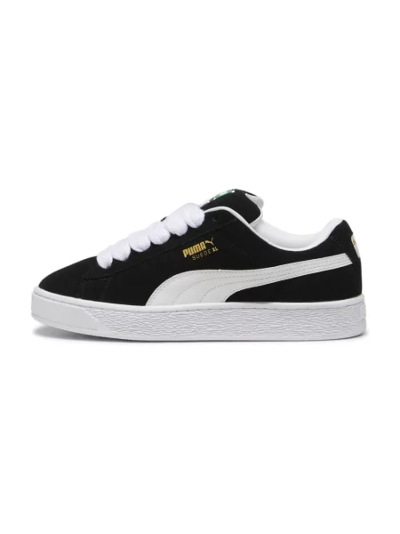 Sneakersy Puma Suede skórzane na siłownię czarne