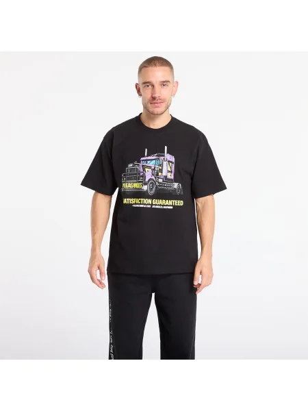 Tricou PLEASURES Big Load T-Shirt Black L negru