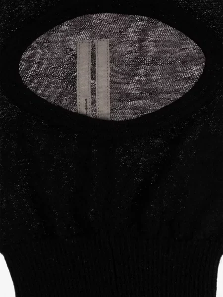 Căciulă Rick Owens din cașmir negru