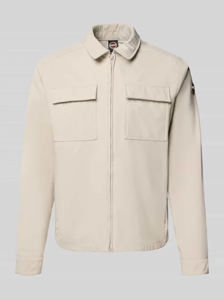 Krój regular fit kurtka koszulowa z wykładanym kołnierzem Colmar Originals