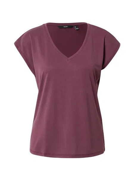 VERO MODA Tricou VMFilli mov zmeură