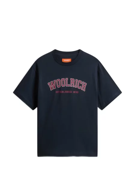 Koszulka dziecięca Woolrich niebieska