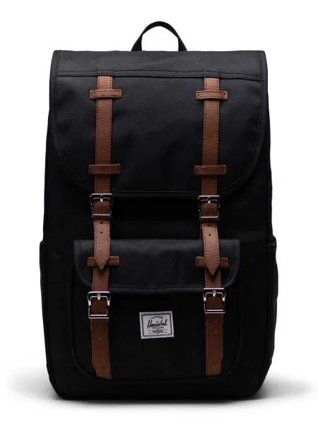 Herschel rucsac Little America Mid Backpack mare modelator negru
