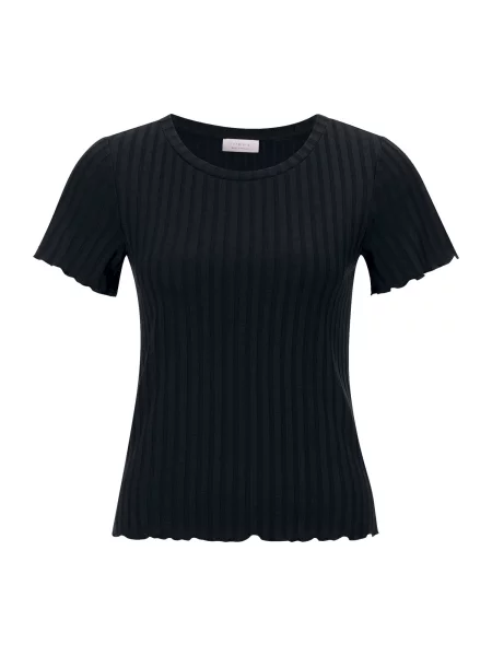 Rich & Royal Tricou negru / murdar alb