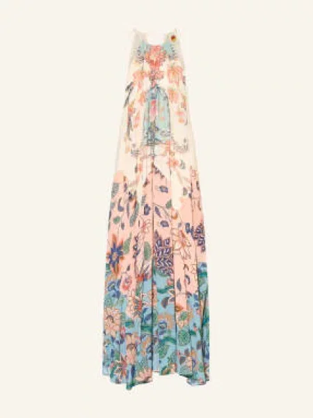 Farm Rio Sukienka Boho beige beżowa