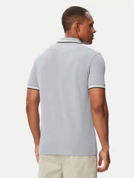 BOSS Polo majica Paddy Temno siva modra