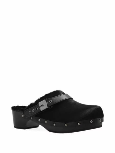 Papuci tip mules Scholl din piele negru