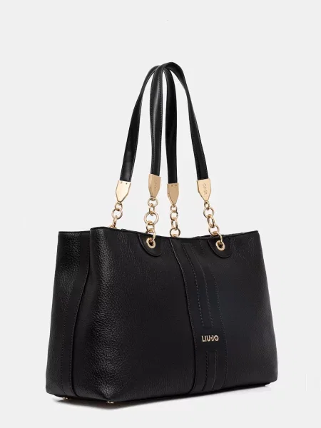 Geantă shopper Liu Jo negru