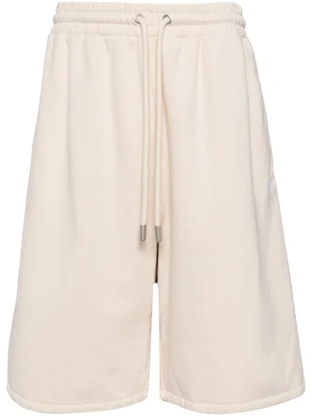 Pantaloni scurți Off-white cu dungi alb
