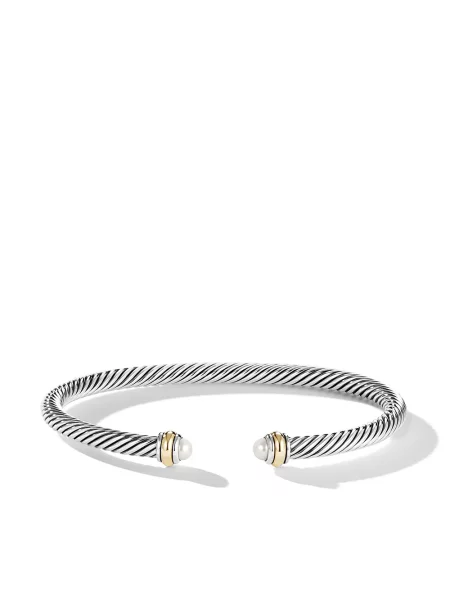 Brăţară David Yurman argintiu