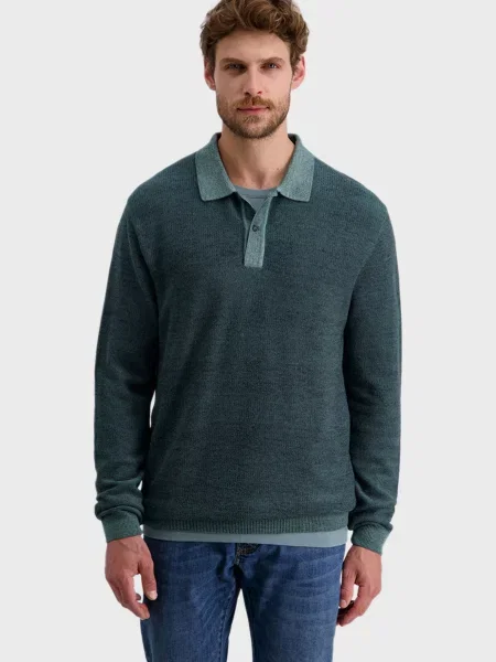 Поло Pierre Cardin зеленое