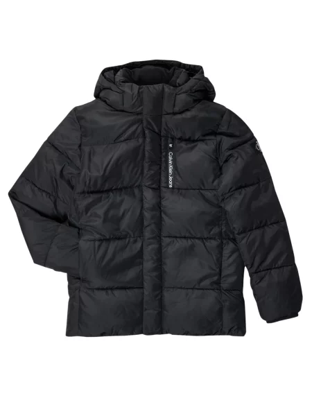 Calvin Klein Prošívaná Bunda černá