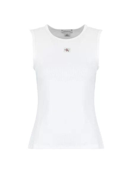 Top Calvin Klein Jeans alb