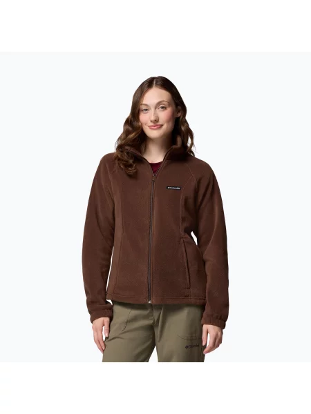 Дамско поларено яке Columbia Benton Springs Full Zip tobacco кафяво