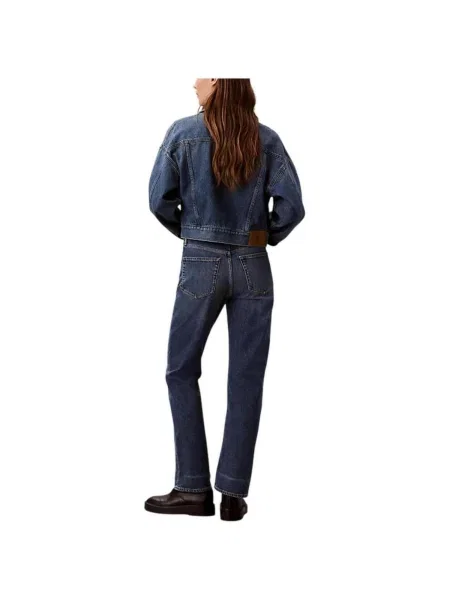 Calvin Klein Jeans Džínsy Straight Fit modrá
