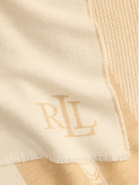 Šál Lauren Ralph Lauren béžový