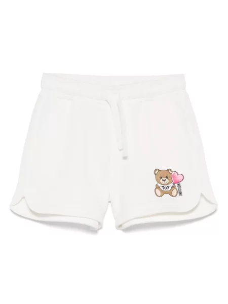Szorty dziecięce Moschino białe