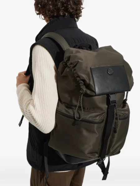 Rucsac Moncler cu autograf verde