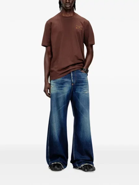Tricou Diesel maro