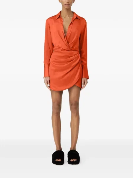 Rochie mini Gauge81 portocaliu