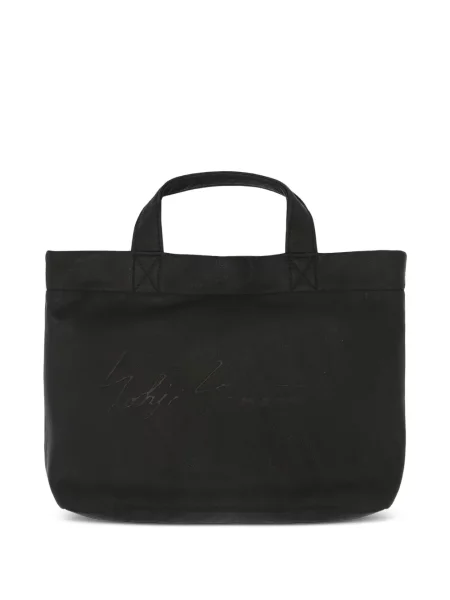 Kožna kožna torba Discord Yohji Yamamoto crna