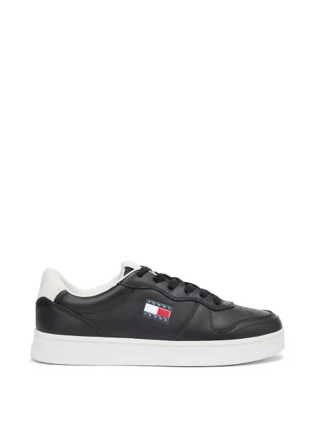 Sneakerși Tommy Hilfiger negru