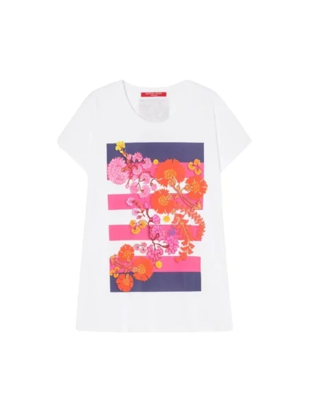 Wielobarwność koszulka Marina Rinaldi