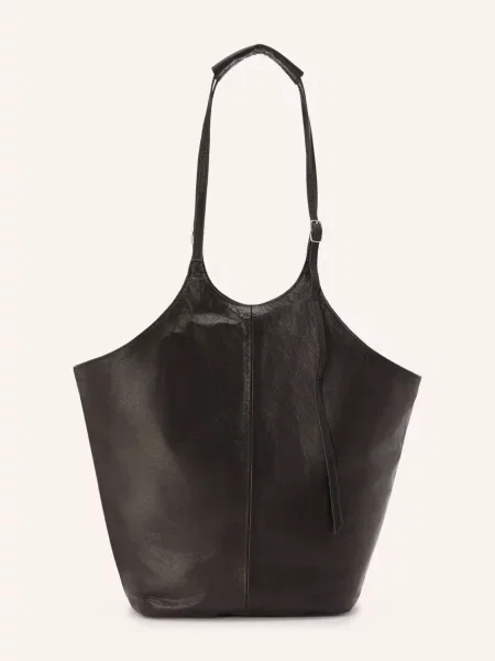 Shopper kabelka Allsaints černá