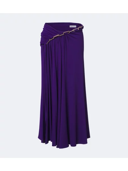 Fusta maxi Rabanne violet
