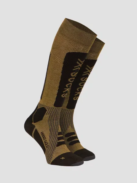 X-Socks Skarpety Narciarskie Helixx Gold gold czarne