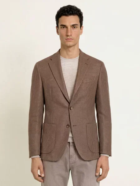Windsor. Sako Giro Relaxed Fit hnědá