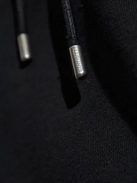 Hanorac cu glugă Allsaints negru