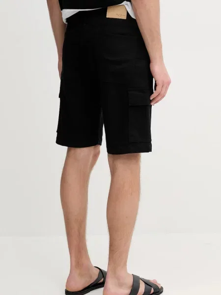 Шорти Pepe Jeans GYMDIGO FIVE POCKETS CARGO SHORT чорний
