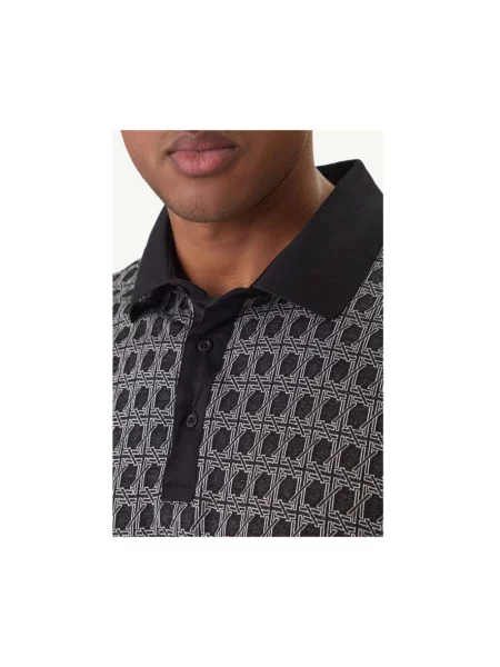 KARL LAGERFELD Polo czarny