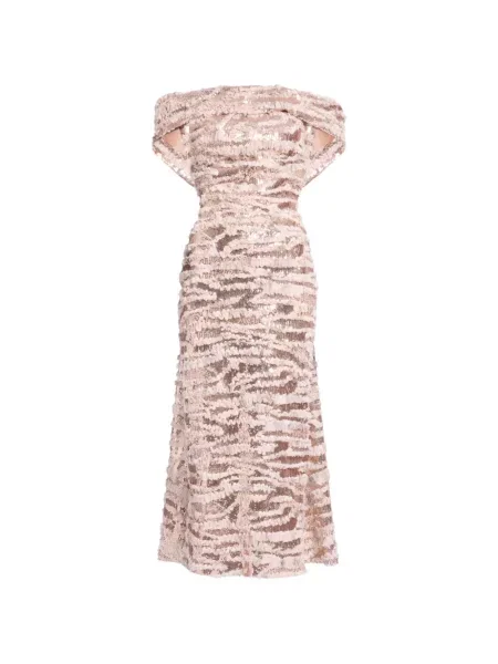 Rochie midi Elie Saab cu paiete