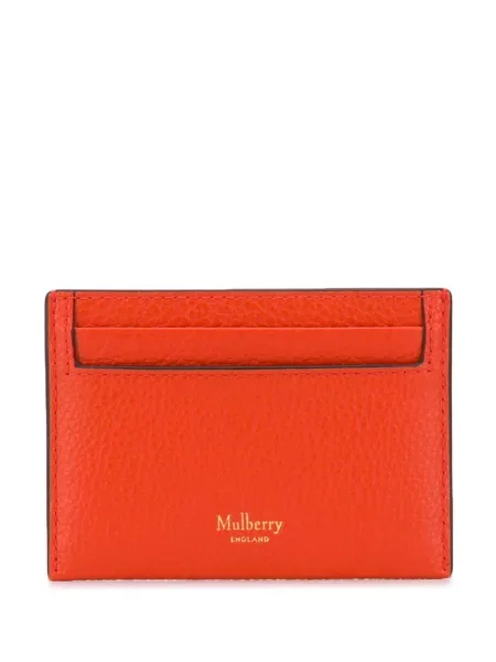 Portofel Mulberry cu autograf portocaliu
