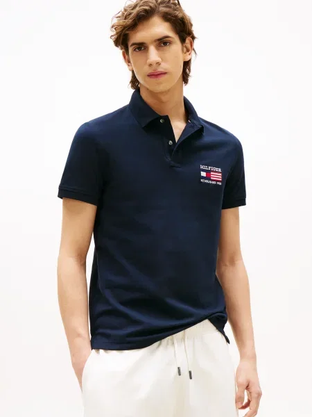 Polo majica Tommy Hilfiger bela