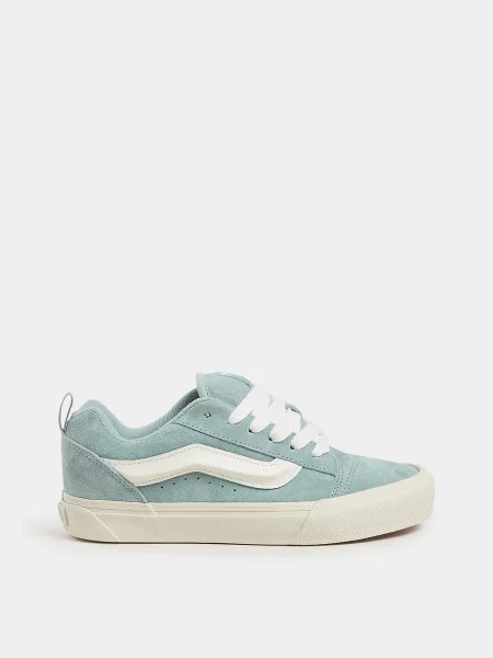 Замшеві Кеди низькі Vans Knu Skool сірий