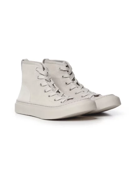 Sneakersy Ann Demeulemeester skórzane beżowe