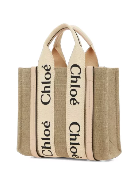 Lenvászon shopper táska Chloe