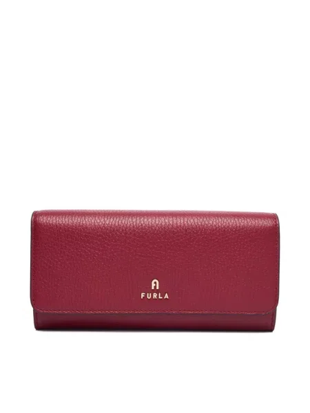 Furla Portfel Camelia CN Bordowy