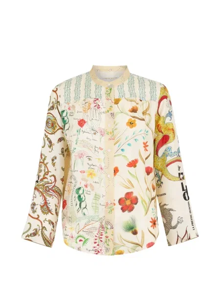 Kołnierzykowy koszula La Prestic Ouiston z nadrukiem