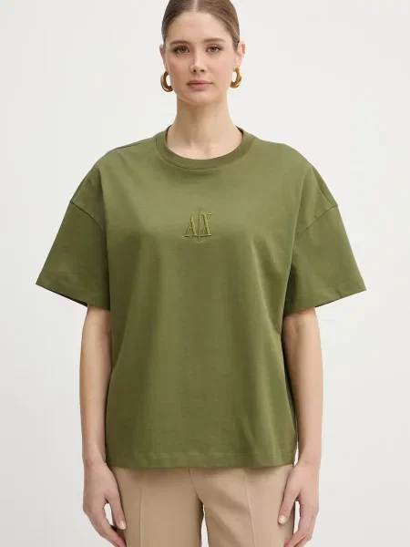 Armani Exchange tričko zelené